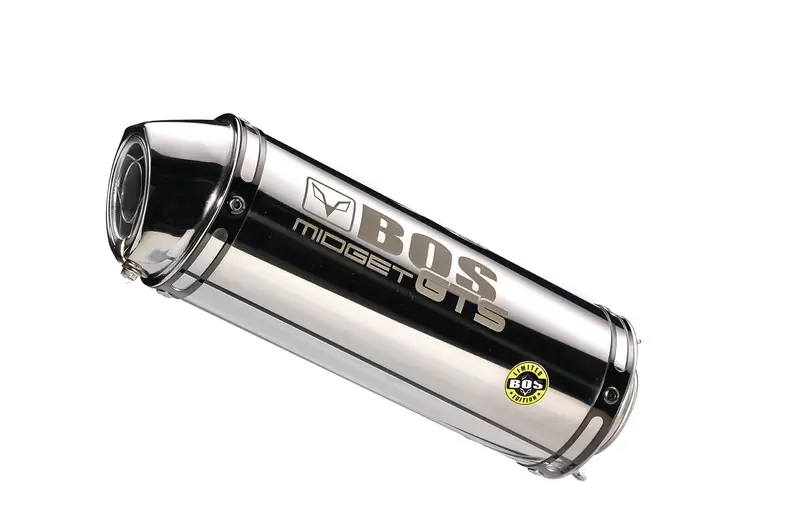 Nouveauté Bos silencieux Midget Hyper inox poli pour Suzuki GSX-R 750 2008-2010
