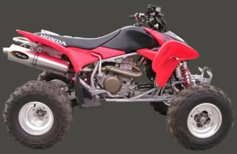 Silencieux Marving alu ovale pour quad Honda TRX450 2004> Promotion
