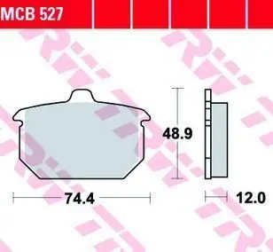 Marque Plaquettes AR pour Harley Davidson FXSTC 1340 1985-1986