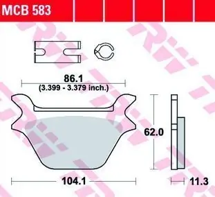 Haute Qualité Plaquettes AR pour Harley Davidson FXLR 1340 1987-1993
