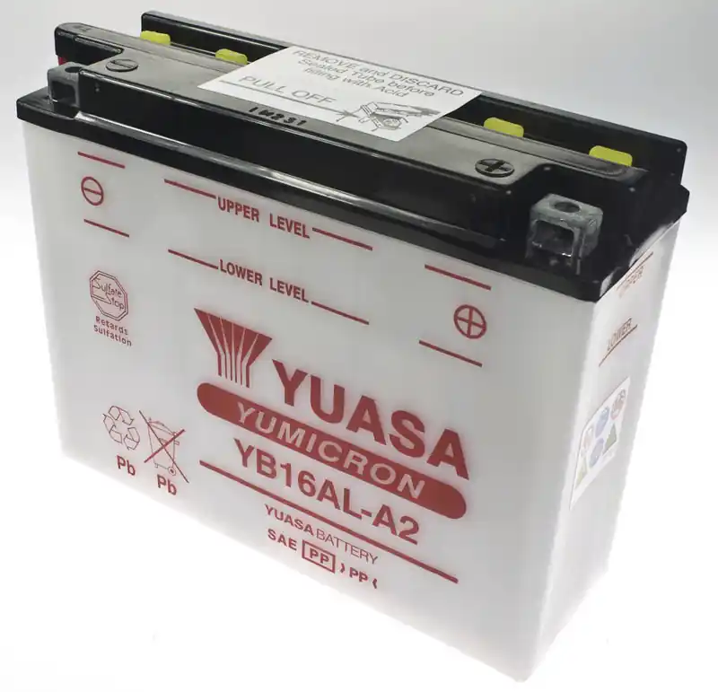 Batterie Yuasa YB16AL-A2 pour Ducati 750 Monster City 1999-2000 Super Prix