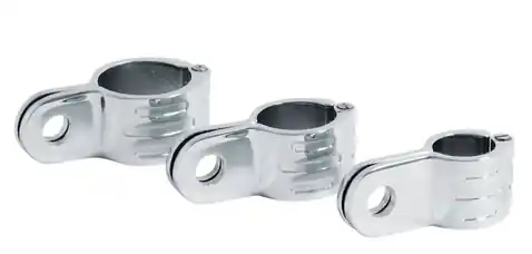 Nouvelle Collection Pinces pour feux Easy Ø 38 mm acier chromé