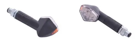 Clignotants Hexagon tige longue noirs Pas Cher