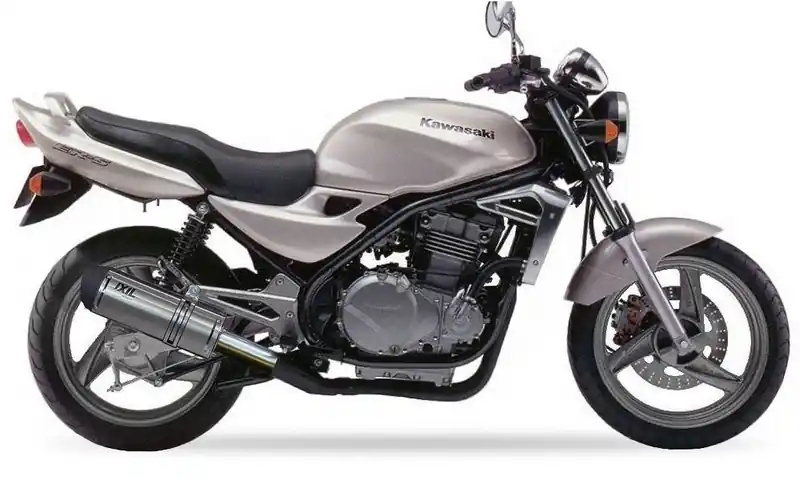 Vente Flash Ixil silencieux Hexoval court inox pour Kawasaki ER5