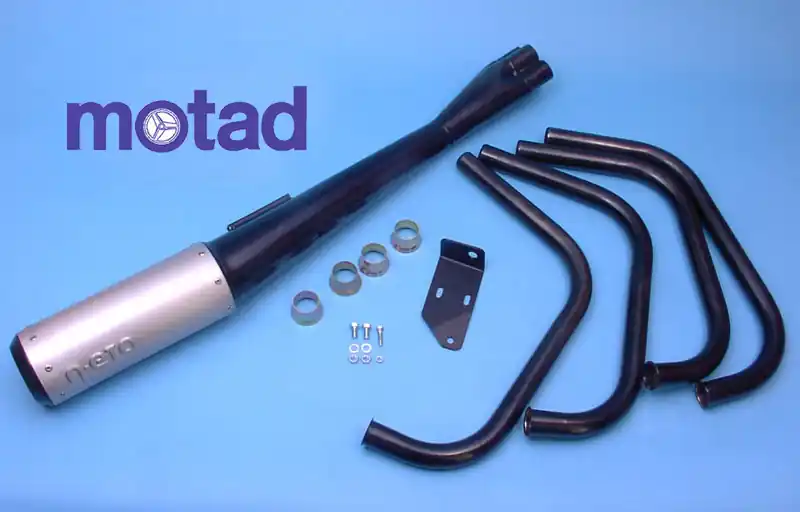 Ligne 4 en 1 Motad N-Eta inox noir pour Z1000 A1/A2 77/78 Commander Maintenant