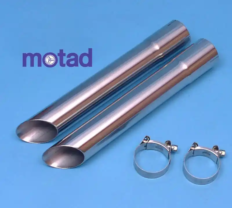 Motad 2 extensions slash-cut inox pour Honda GL 1100 Petit Prix