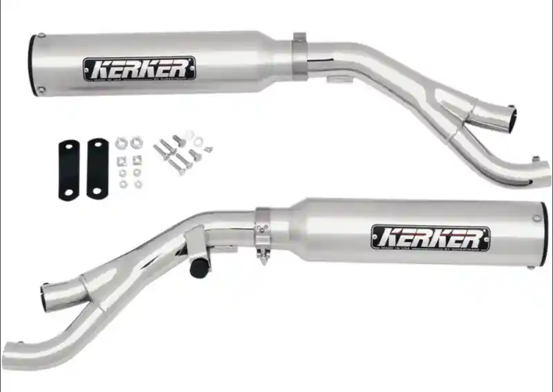 Vente Directe Kerker 2 silencieux alu brossé pour VMax 86/2003