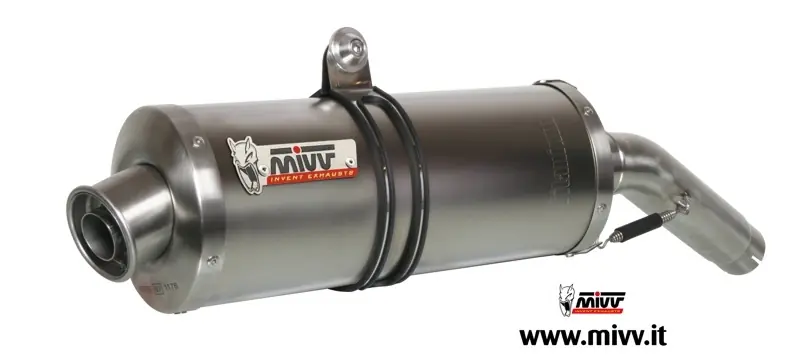 Prix Cassé Mivv silencieux Sportline inox ovale pour XLV650 RD10