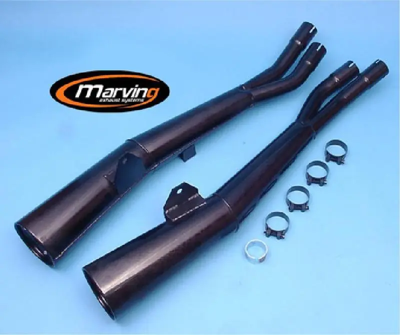 Commander Maintenant Marving 2 silencieux chromés noir pour Suzuki GSX 1100 Katana GR71A