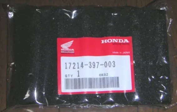 Commander Maintenant Filtre à air Meiwa pour Honda CG 125 EXT 17214-397-003