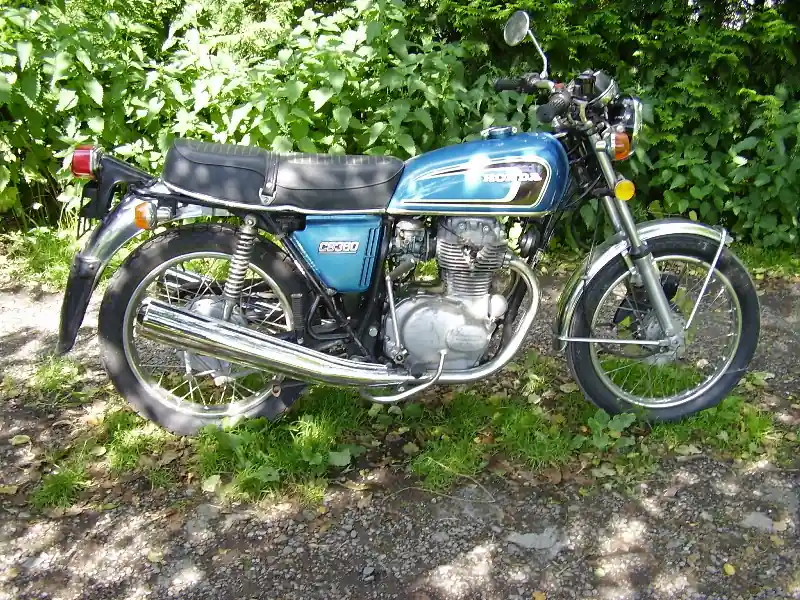 2 silencieux en acier chromé, répliques de l'origine pour Honda CB360G Super Prix