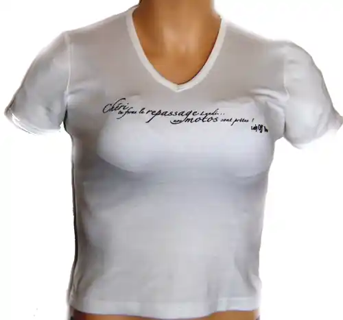 Usine Directe T-Shirt Lady Offr Road: Chéri tu feras …