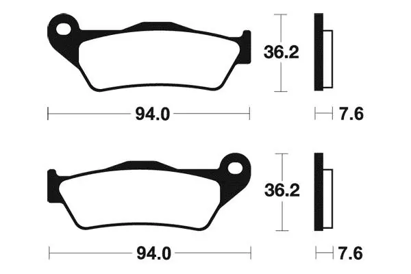 Acheter En Ligne Plaquette de Frein Arrière Quad 300 Wild Gasgas