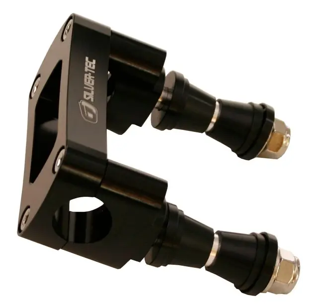 Pontet Colonne de Direction 28.6mm Noir Soldes