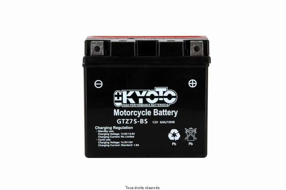 Batterie YTZ7-S Kyoto sans entretien avec acide Affaire À Saisir