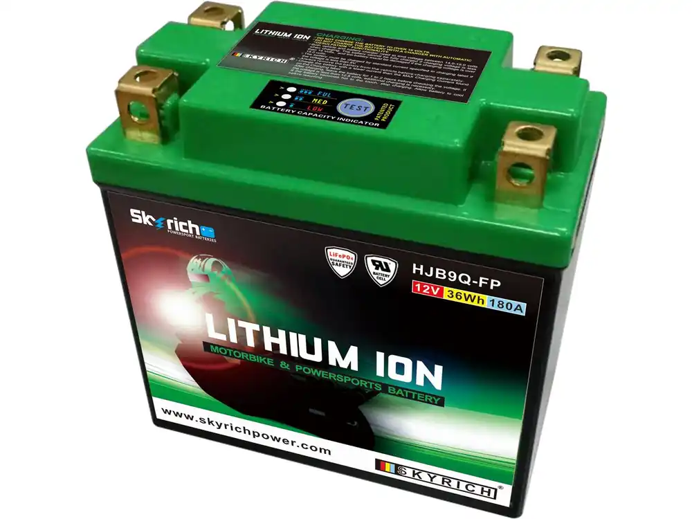 Batterie SKYRICH Lithium Ion LIB9 sans entretien Prix Réduit