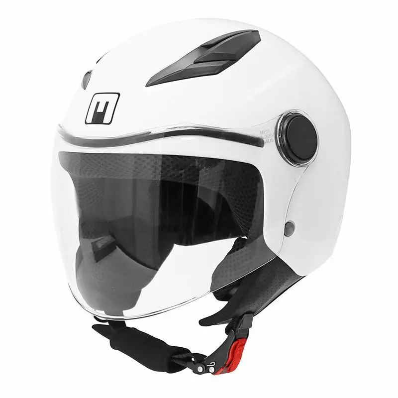 Retour Gratuit Casque MPH enfant PLAY Uni Blanc Brillant YS – 47/48 cm