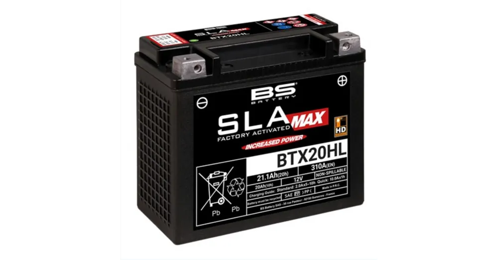 Populaire Batterie BS Battery BTX20HL Dyna Softail Sportster V-Rod