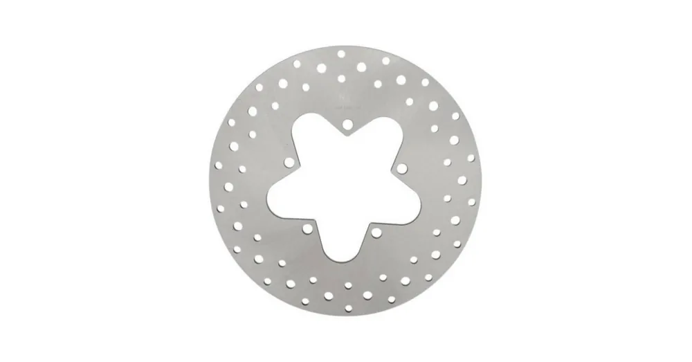 Disque de Frein Arrière 11.5&Prime; Drag Specialties Drilled Touring 86/99 Paiement Sécurisé