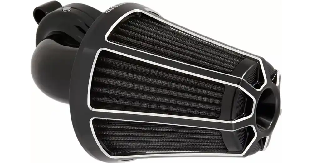 Offre Spéciale Filtre à Air Arlen Ness Monster Sucker Beveled Noir Dyna, Softail, Touring