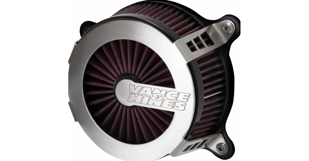 Satisfait Ou Remboursé Filtre à Air Vance & Hines VO2 Cage Fighter Inox Brossé Sportster XL