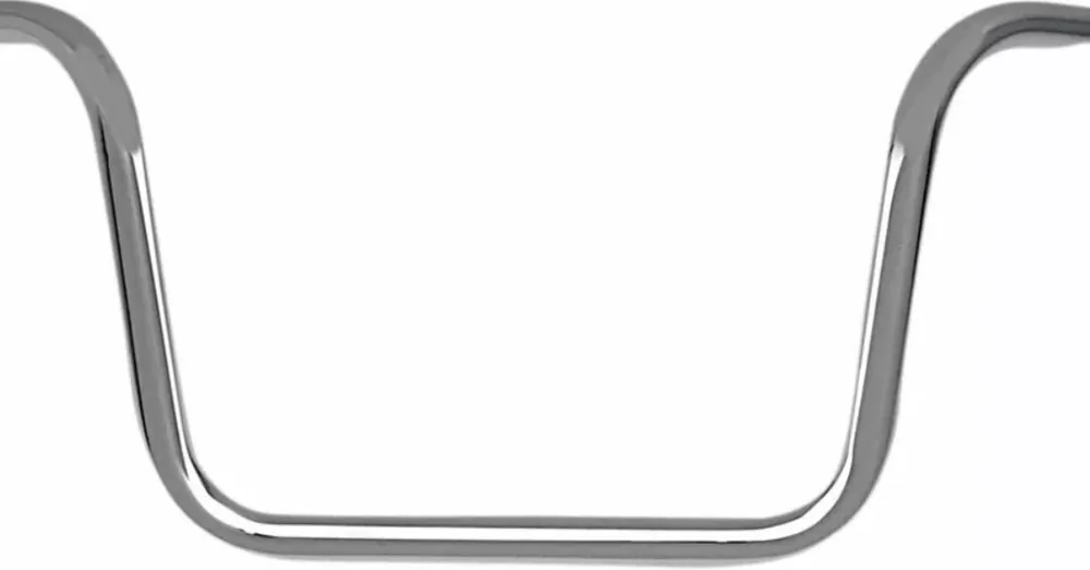 Guidon Ape Hanger Ø 1&Prime; Hauteur 10&Prime; Chromé Dyna, Shovelhead, Softail, Sportster, Touring, Trike Satisfait Ou Remboursé