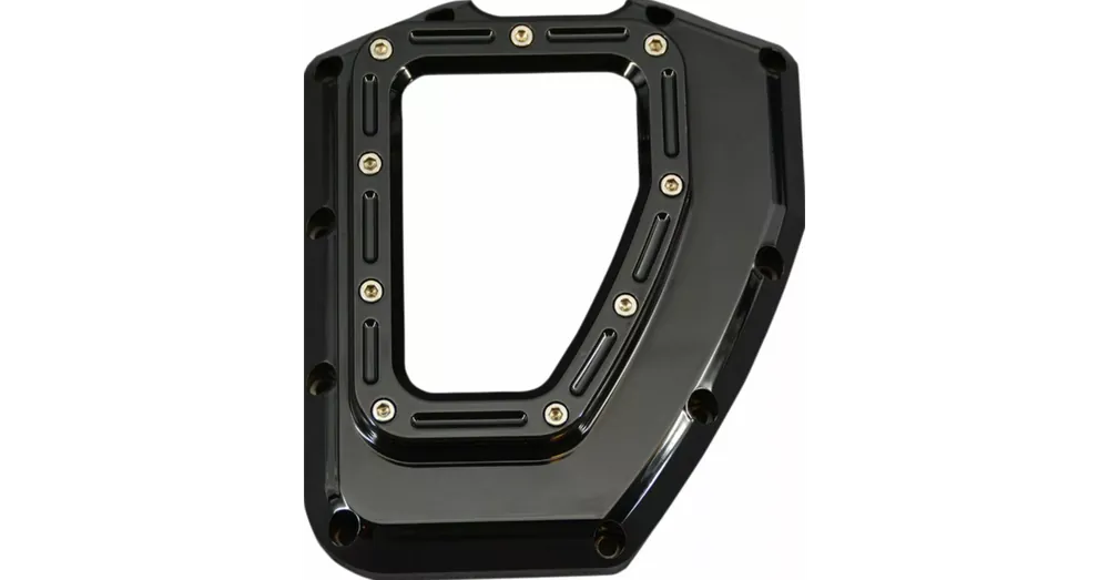 Carter de Distribution Trask Assaut Noir Brillant Dyna Softail Touring 01/17 Retour Gratuit