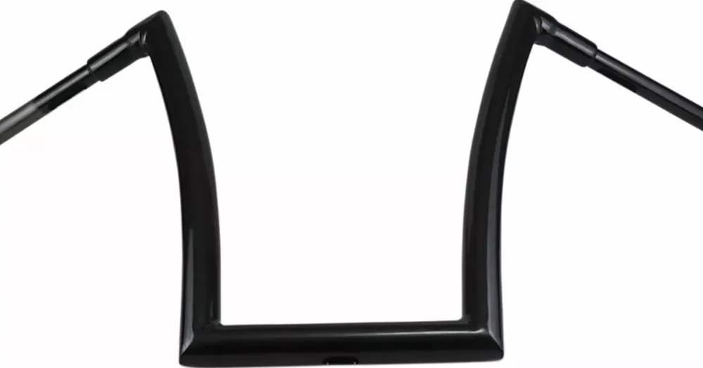 Soldes Guidon Todd&rsquo;s Cycle Strip Ø 1-1/2&Prime; / H. 17&Prime; Noir Brillant Harley