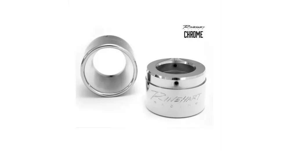 Authentique Embouts Échappement Rinehart Motopro45 4,5&Prime; Chromé