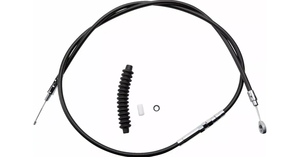 Livraison Express Câble d&rsquo;Embrayage Vinyle Noir Longueur 68-11/16&Prime; Harley 86/13