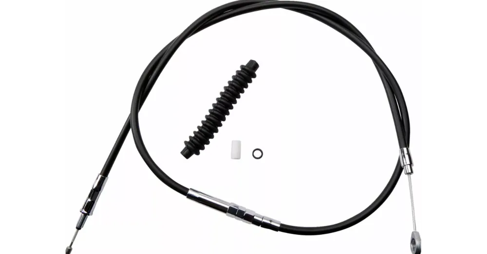 Câble d&rsquo;Embrayage Vinyle Noir Longueur 58-11/16&Prime; Dyna Softail Touring 06/17 Promotion