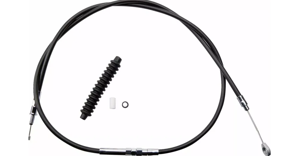 Authentique Câble d&rsquo;Embrayage Vinyle Noir Longueur 64-11/16&Prime; Dyna Softail 06/17
