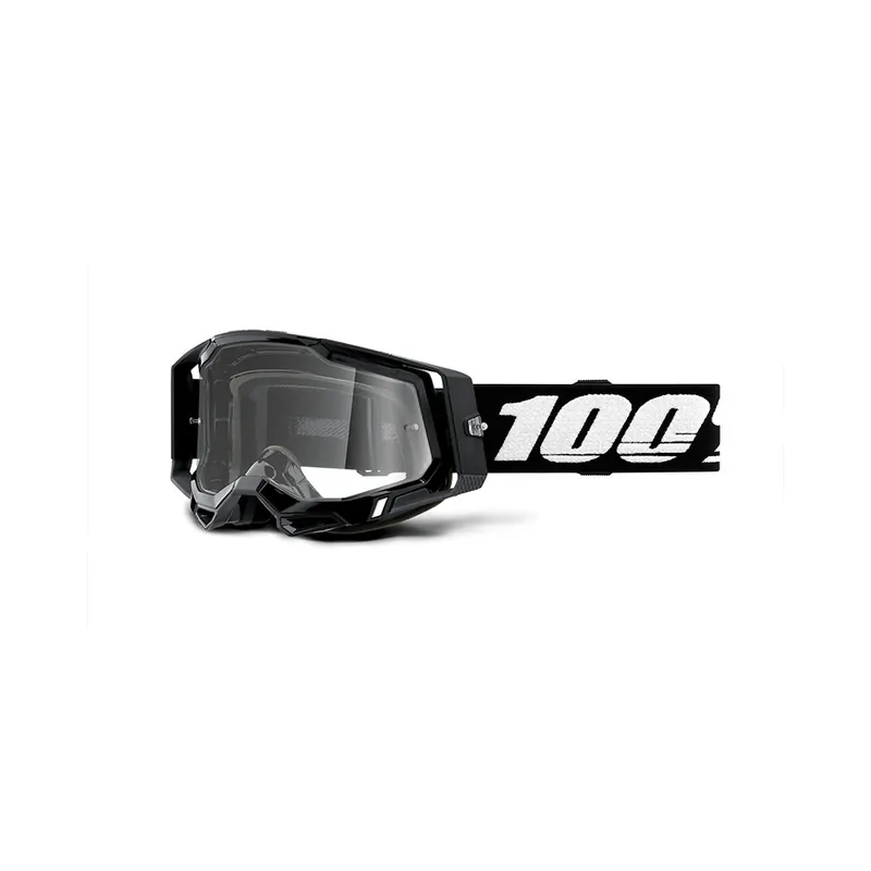 Solde Masque Cross RACECRAFT 2 Noir – Ecran Clair