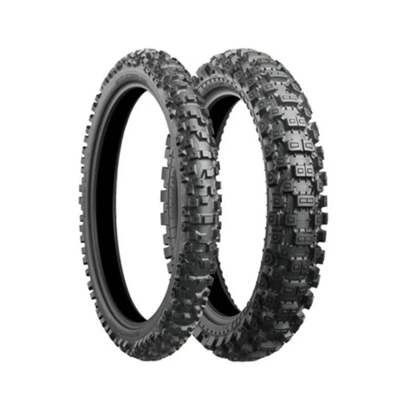 Pneu BRIDGESTONE BATTLECROSS X40 FRONT 80/100-21 NHS 51M TT Authentique