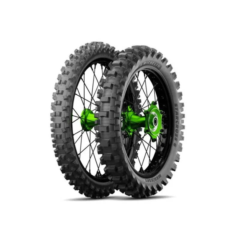 Pneu MICHELIN STARCROSS 6 MEDIUM SOFT 90/100-21 M/C NHS 57M TT Top Vente