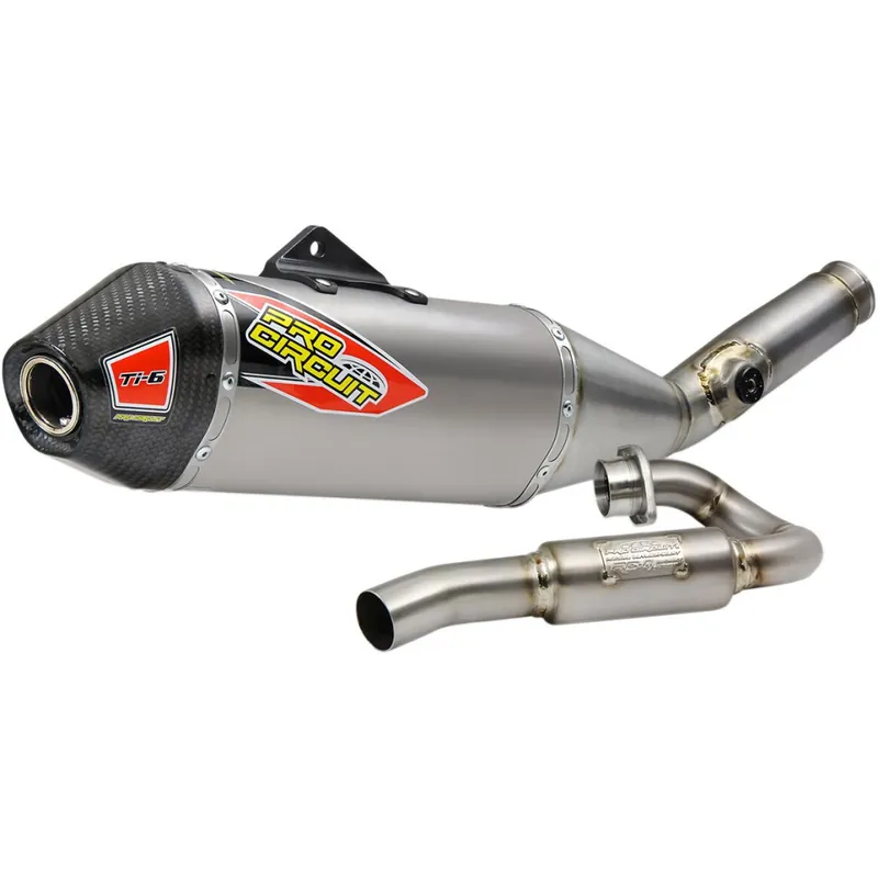 EXHAUST T6 SS/TI/CF RMZ 450 Remise