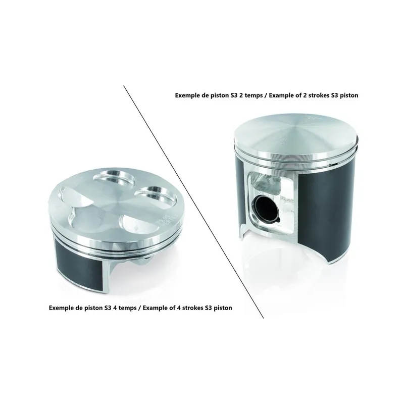 Piston S3 forgé Ø80mm compression standard Montesa 4RT Marque