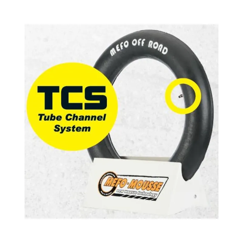 Mousse MEFO MOM 18-0TCS (110/100-18 120/90-18 FIM-Enduro (140/80-18 Mitas/FIM-Enduro) avec chambre à air Authentique