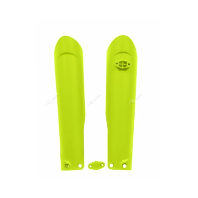 Dernier Modèle Protections de fourche RACETECH – jaune fluo