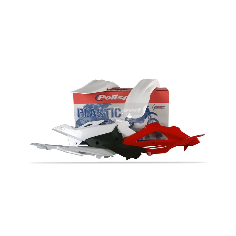 Prix Réduit Kit plastique POLISPORT couleur origine Husqvarna