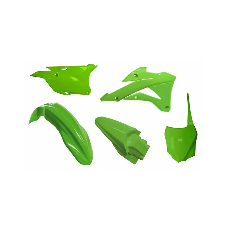 Kit plastiques RACETECH couleur origine (2021) Kawasaki KX 85-100 Produit De Marque