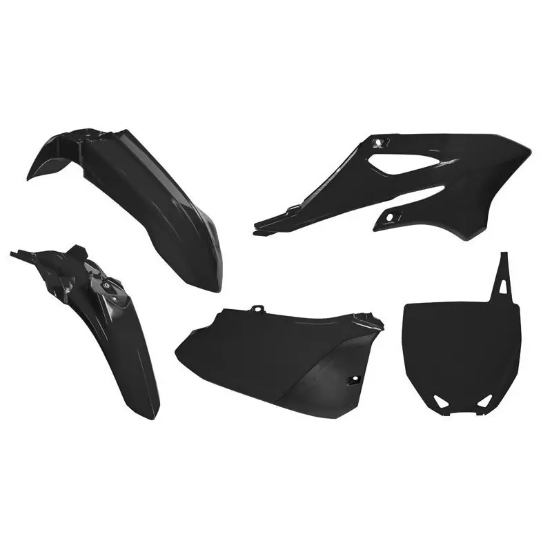 Certifié Kit plastiques RACETECH – noir Yamaha YZ85