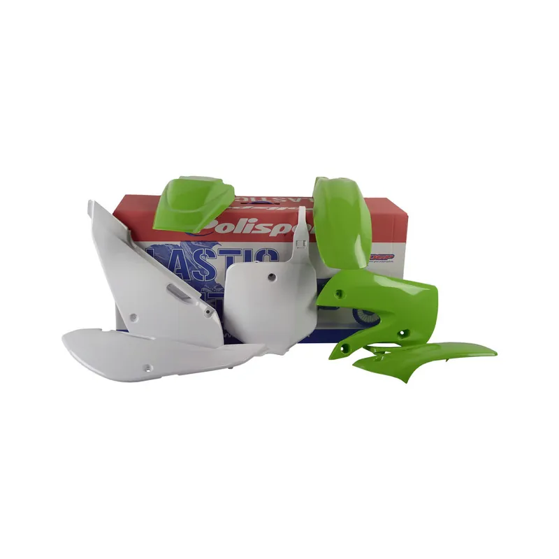 Kit plastique POLISPORT couleur origine – Kawasaki KX 65 Petit Prix
