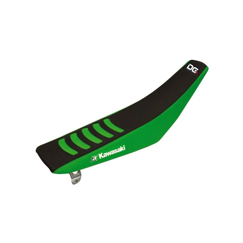 Meilleur Prix Housse de selle BLACKBIRD Double Grip 3 vert/noir Kawasaki KX250F/450F