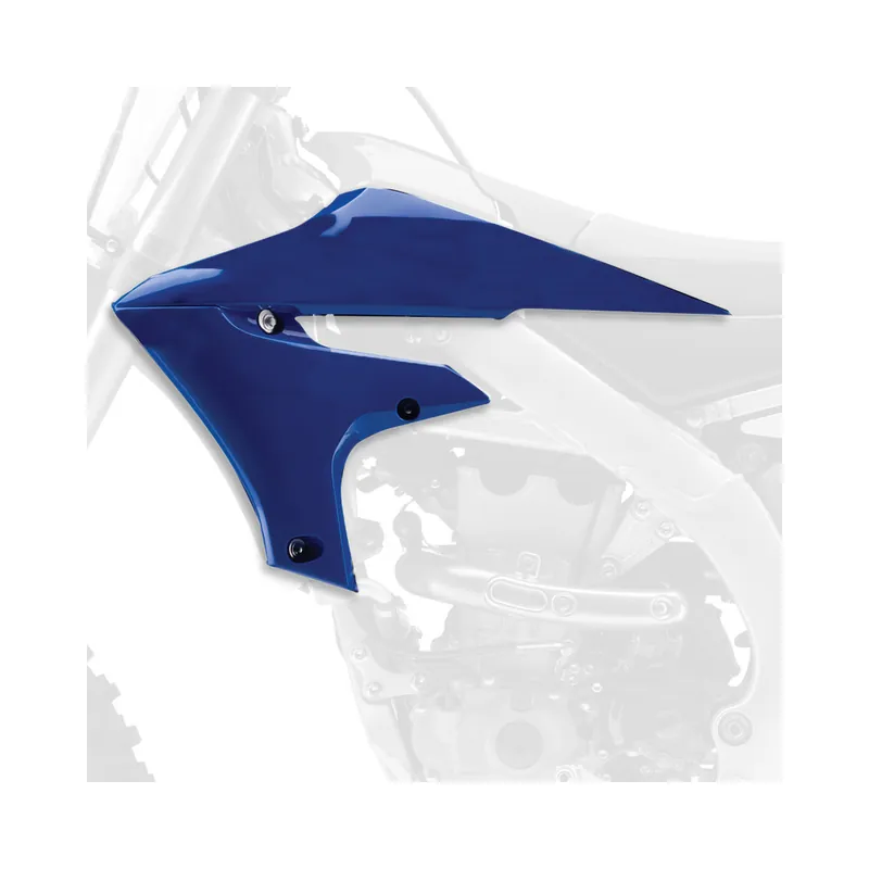 Ouïes de radiateur POLISPORT bleu Yamaha YZ450F Nouvelle Collection