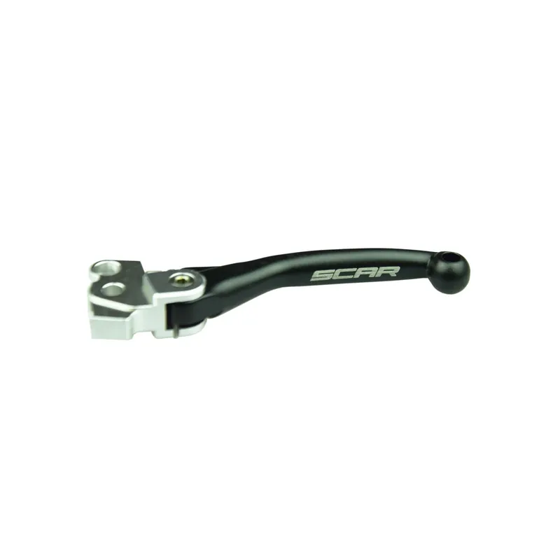 Meilleure Vente Levier d'embrayage retournable SCAR Flex noir Kawasaki KX450