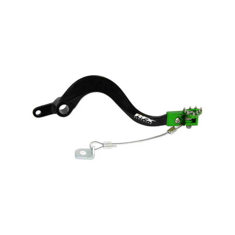 Bon Plan Pédale de frein arrière RFX Pro FT (Noir/Vert) – Kawasaki KXF250