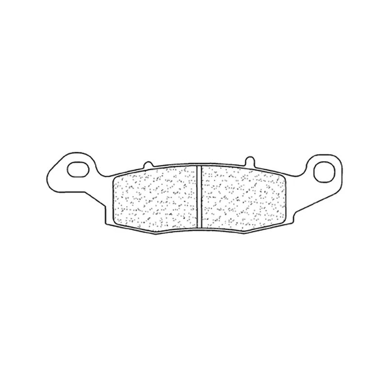 Plaquettes de frein CL BRAKES Route métal fritté – 2384RX3 Réduction