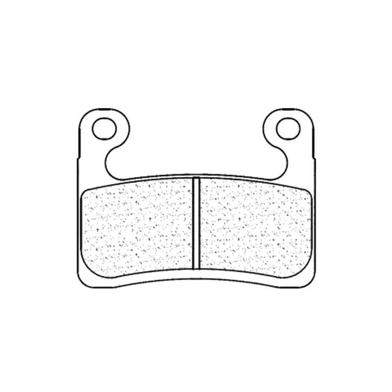 Certifié Plaquettes de frein CL BRAKES route métal fritté – 1257XBK5