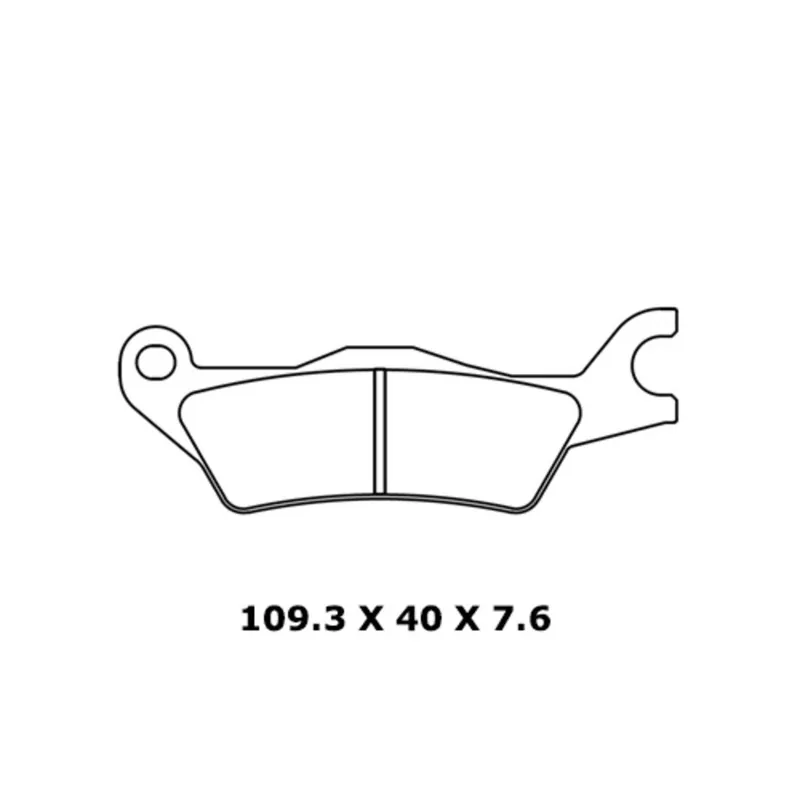 Plaquettes de frein CL BRAKES route métal fritté – 1258XBK5 Jusqu&rsquo;à Épuisement Des Stocks